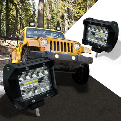 4 inch 15W 1500LM LED Strip Lamp Working Refit Off-road Vehicle Light Roof Strip Light - Work Lights by PMC Jewellery | Online Shopping South Africa | PMC Jewellery | Buy Now Pay Later Mobicred