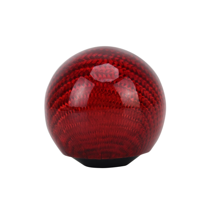 Universal Vehicle Car Shifter Cover Manual Automatic Carbon Fiber Ball Gear Shift Knob - Shift Knob by PMC Jewellery | Online Shopping South Africa | PMC Jewellery | Buy Now Pay Later Mobicred