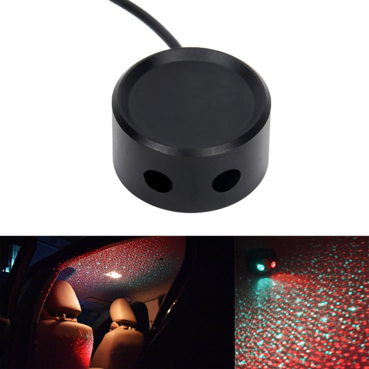 Car Roof Ceiling Decoration 5V Red Green LED Star Night Lights Projector Atmosphere Galaxy Lamp - Atmosphere lights by PMC TechLife | Online Shopping South Africa | PMC TechLife | Buy Now Pay Later Mobicred