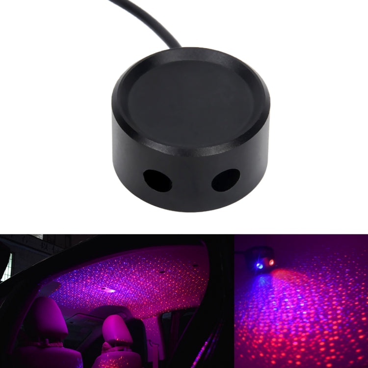 Car Roof Ceiling Decoration 5V Red Blue LED Star Night Lights Projector Atmosphere Galaxy Lamp - Atmosphere lights by PMC Jewellery | Online Shopping South Africa | PMC Jewellery | Buy Now Pay Later Mobicred