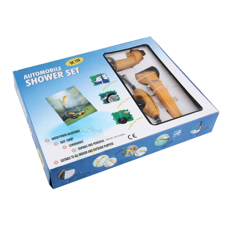 DC 12V Taking Shower Washing Car Washing Dish Water Power Adjustable Automobile Shower Set with 2m Plastic Hose - Car Washer & Accessories by PMC TechLife | Online Shopping South Africa | PMC TechLife | Buy Now Pay Later Mobicred