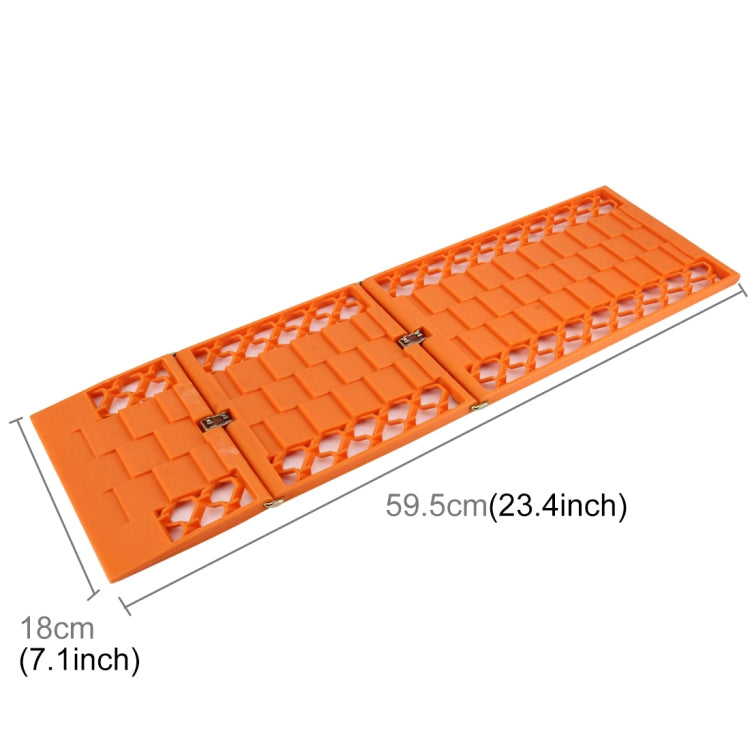 2 PCS Universal Car Snow Chains Mud Tires Traction Mat Wheel Chain Non-slip Tracks Auto Winter Road Turnaround Tool Anti Slip Grip Tracks - Ice Scraper by PMC TechLife | Online Shopping South Africa | PMC TechLife | Buy Now Pay Later Mobicred