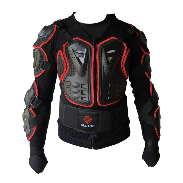 SULAITE BA-03 SUV Motorbike Bicycle Outdoor Sports Armor Protective Jacket, Size: S(Red) - free shipping - PMC TechLife - Order now!