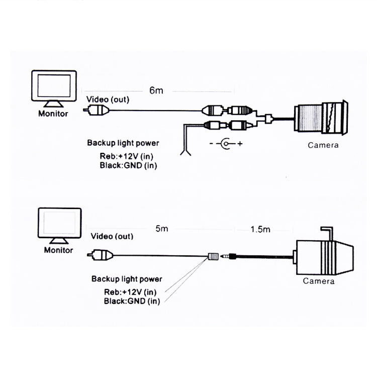 656��492 Effective Pixel Color HD Waterproof Night Vision Wide Angle Car Rear View Reverse Camera With 4 LED Lamps for 2009 Version Mazda6 Rui Yi/2008 Version Mazda RX-8 - Rear View Cameras by PMC TechLife | Online Shopping South Africa | PMC TechLife | Buy Now Pay Later Mobicred