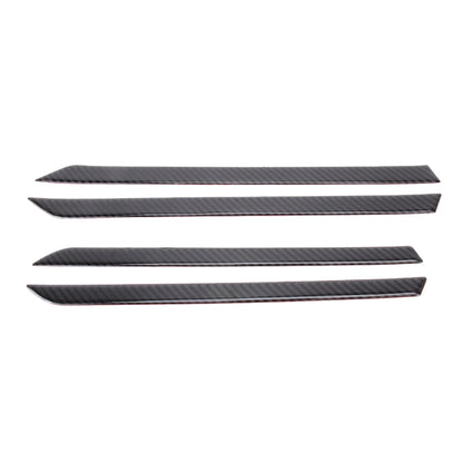 Carbon Fiber 3D Interior Door Trim Decals DIY Decorative Sticker for Honda Civic 10th Gen 2016-2019 - Car Interior Mouldings by PMC Jewellery | Online Shopping South Africa | PMC Jewellery | Buy Now Pay Later Mobicred