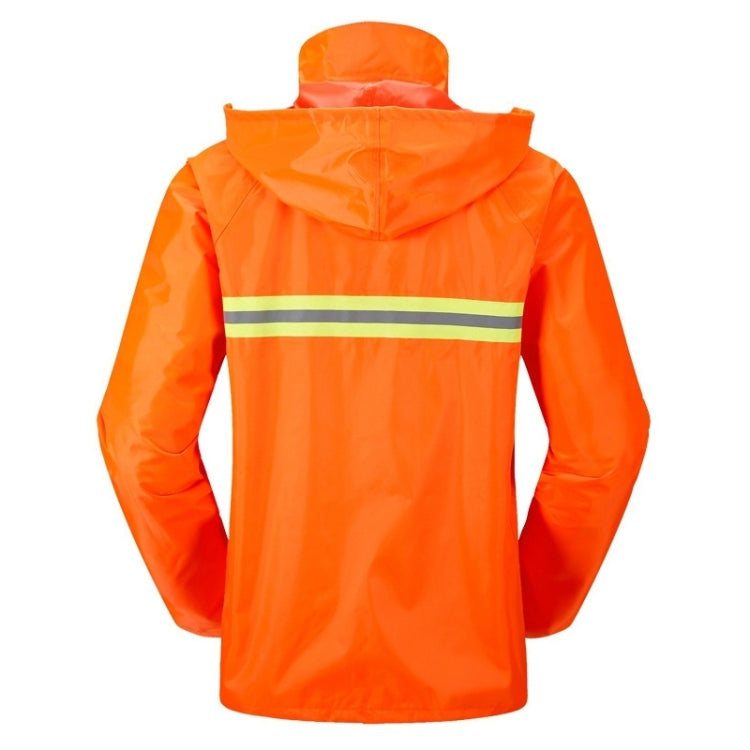 Adult Split Reflective Raincoats Rain Pants Cleaners Waterproof Clothes Labor Insurance Safety Sanitation Suits, Size: L - Reflective Safety Clothing by PMC Jewellery | Online Shopping South Africa | PMC Jewellery | Buy Now Pay Later Mobicred