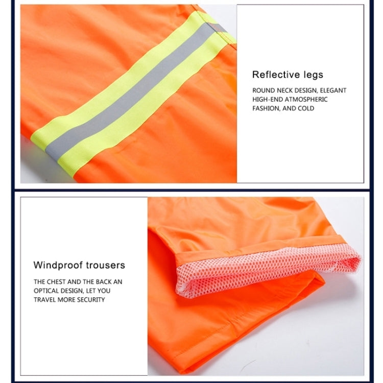 Adult Split Reflective Raincoats Rain Pants Cleaners Waterproof Clothes Labor Insurance Safety Sanitation Suits, Size: M - Reflective Safety Clothing by PMC TechLife | Online Shopping South Africa | PMC TechLife | Buy Now Pay Later Mobicred