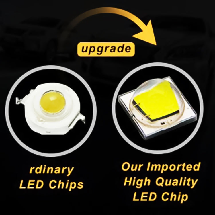 2 PCS 51W 3500LM 6500K White Light  17 LED Waterproof Car Boat Marine Work Lights Spotlight LED Bulbs, 30 Degrees Adjustable, DC 10-30V(Black) - Work Lights by PMC TechLife | Online Shopping South Africa | PMC TechLife | Buy Now Pay Later Mobicred