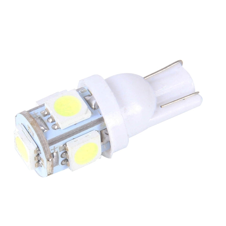 10PCS T10 3W 5500K SMD 5050 5 LED Car Clearance Lights Lamp, DC 12V(White Light) - Clearance Lights by PMC Jewellery | Online Shopping South Africa | PMC Jewellery | Buy Now Pay Later Mobicred