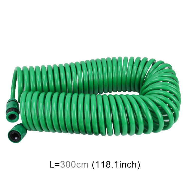 Garden Watering Series Spring Tube Hose Telescopic Spiral Pipe with Water Connector Adaptor and Connector, Length: 30m - Watering & Irrigation by PMC Jewellery | Online Shopping South Africa | PMC Jewellery | Buy Now Pay Later Mobicred