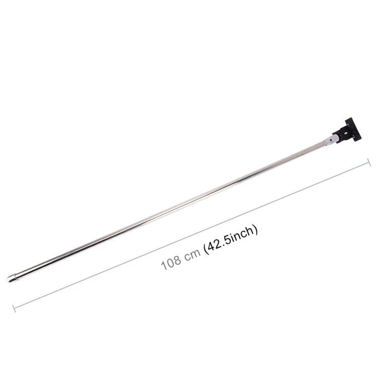 PS-695 Long Modified Car Antenna Aerial 108cm(Silver) - Aerials by PMC Jewellery | Online Shopping South Africa | PMC Jewellery | Buy Now Pay Later Mobicred