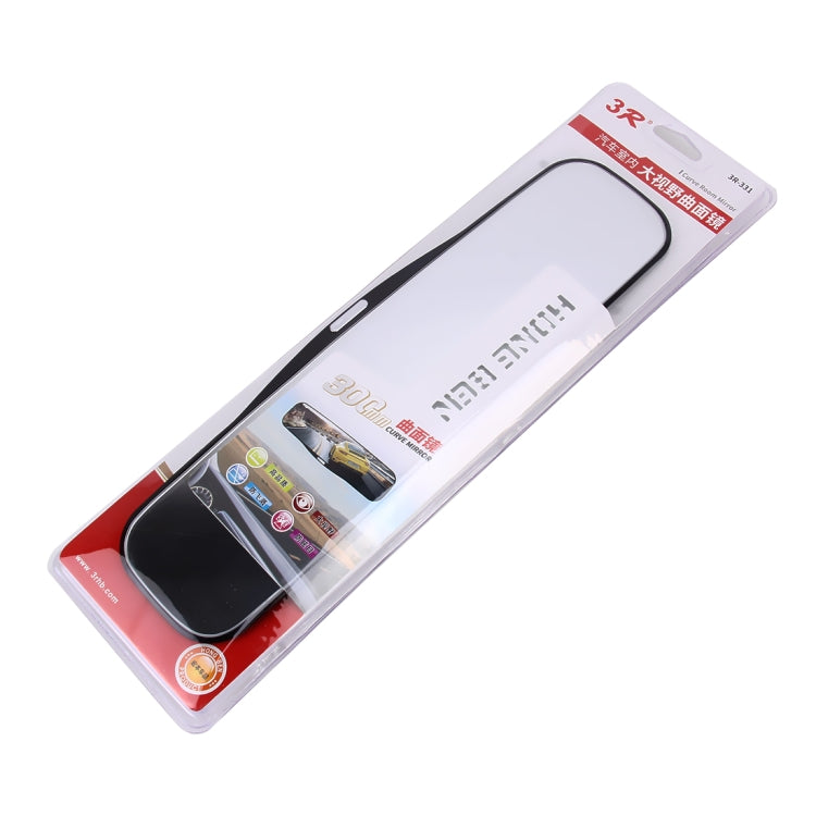 3R-331 Car Truck Interior Rear View Blind Spot Adjustable Wide Angle Curved Mirror, Size: 30*8.5*3.5cm - Interior Mirrors by 3R | Online Shopping South Africa | PMC TechLife | Buy Now Pay Later Mobicred