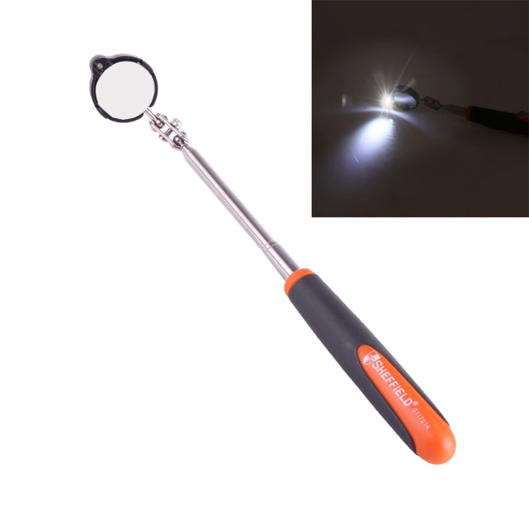 Retractable Vehicle Car Chassis Telescoping Inspection Mirror with 1 PCS 3mm LED Light, Mirror Diameter: 32mm, Max Expanding Length: 905mm - Electronic Test by PMC TechLife | Online Shopping South Africa | PMC TechLife | Buy Now Pay Later Mobicred