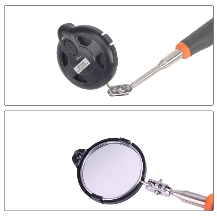 Retractable Vehicle Car Chassis Telescoping Inspection Mirror with 1 PCS 3mm LED Light, Mirror Diameter: 32mm, Max Expanding Length: 905mm - Electronic Test by PMC TechLife | Online Shopping South Africa | PMC TechLife | Buy Now Pay Later Mobicred