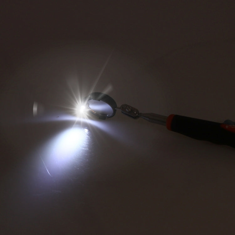 Retractable Vehicle Car Chassis Telescoping Inspection Mirror with 1 PCS 3mm LED Light, Mirror Diameter: 32mm, Max Expanding Length: 905mm - Electronic Test by PMC TechLife | Online Shopping South Africa | PMC TechLife | Buy Now Pay Later Mobicred