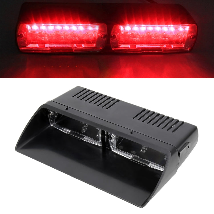 DC 12V 4.2W 16LEDs Crystal Lamp Beads Car Windshield Warning Lamp 18 Flash Patterns(Adjustable) - Warning Lights by PMC Jewellery | Online Shopping South Africa | PMC Jewellery | Buy Now Pay Later Mobicred