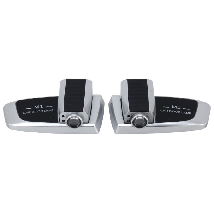 2 PCS Intelligent Induction HD Projection Car Door Welcome Lamp Display Logo for Lexus(Silver) - Door Lights by PMC Jewellery | Online Shopping South Africa | PMC Jewellery | Buy Now Pay Later Mobicred