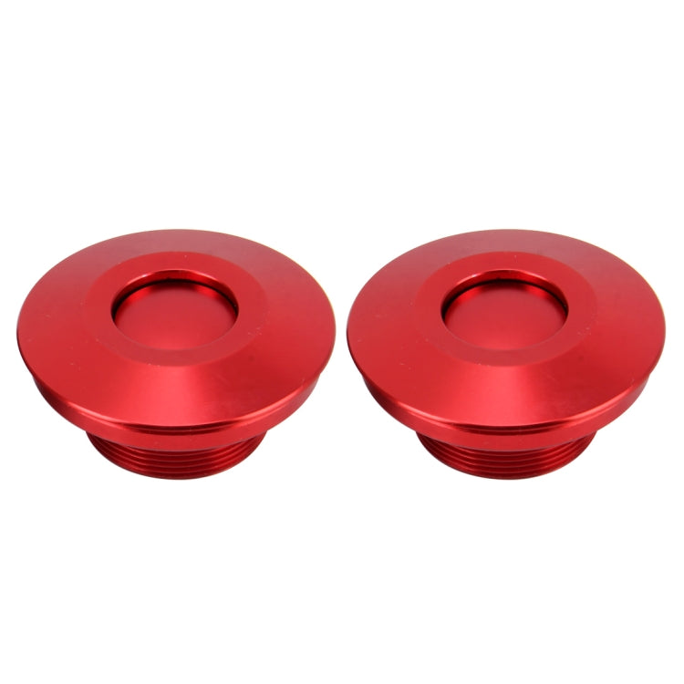 2 PCS Racing Car Cover Lock Aluminum Alloy Car Modification Oil Cap Modified Engine Cover Lock Racing Front Cover Lock(Red) - Locks & Hasps by PMC TechLife | Online Shopping South Africa | PMC TechLife | Buy Now Pay Later Mobicred