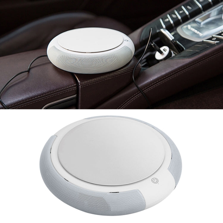 CARZOR Z1 2W USB Car Air Purifier Negative Ions Air Cleaner(White) - Air Purifier by PMC Jewellery | Online Shopping South Africa | PMC Jewellery | Buy Now Pay Later Mobicred