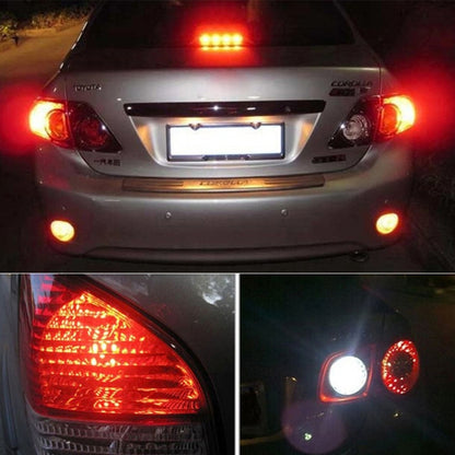 2 PCS 7440 15W 1300LM 6500K 28 SMD-3030 LED Car Brake Lights Turn Light, DC 12V(White Light) - Brake Lights by PMC Jewellery | Online Shopping South Africa | PMC Jewellery | Buy Now Pay Later Mobicred