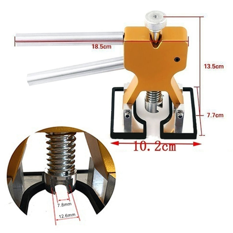 29 in 1 Auto Car Dent Lifter-Glue Puller Aluminium Alloy Tab Bodywork Repair Tools Kit, with 20W Glue Gun, US Plug or EU Plug - Hand Tool Sets by PMC Jewellery | Online Shopping South Africa | PMC Jewellery | Buy Now Pay Later Mobicred