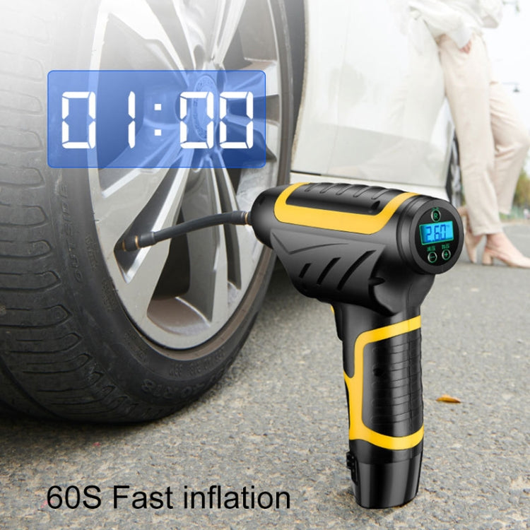 220V 120W 10A USB Portable Intelligent Digital Display Electric Air Pump Tire Inflator Car Electric Air Compressor Car Tire Pump Inflatable Pump - Inflatable Pump by PMC Jewellery | Online Shopping South Africa | PMC Jewellery