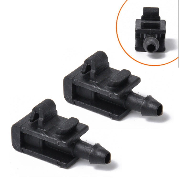 2 PCS Windshield Washer Wiper Jet Water Spray Nozzle Buckle 8200082347 for 2005-2007 Renault Megana 2 - Windscreen Wipers by PMC Jewellery | Online Shopping South Africa | PMC Jewellery