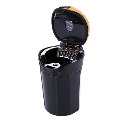 2 in 1 Universal Car Detachable Electronic Cigarette Lighter + Trash Rubbish Bin Ashtray(Gold) - Ashtrays by PMC Jewellery | Online Shopping South Africa | PMC Jewellery | Buy Now Pay Later Mobicred