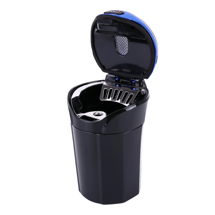 2 in 1 Universal Car Detachable Electronic Cigarette Lighter + Trash Rubbish Bin Ashtray(Blue) - Ashtrays by PMC Jewellery | Online Shopping South Africa | PMC Jewellery | Buy Now Pay Later Mobicred