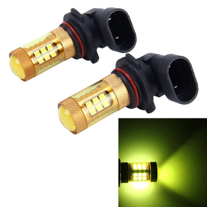 2 PCS 9005 10W 1000 LM Car Fog Lights with 28 SMD-3030 LED Lamps, DC 12V(Gold Light) - Fog / Driving Lights by PMC Jewellery | Online Shopping South Africa | PMC Jewellery | Buy Now Pay Later Mobicred