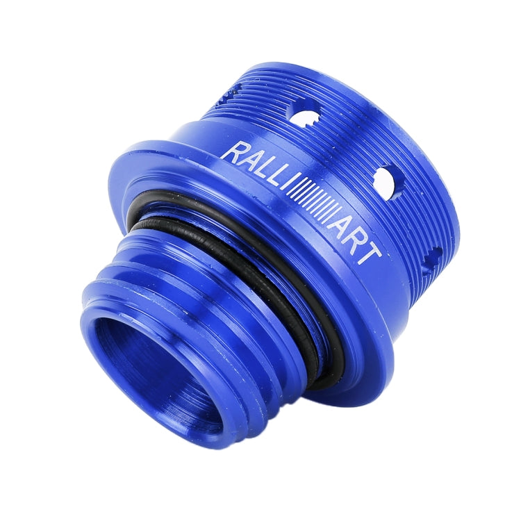 Car Modified Stainless Steel Oil Cap Engine Tank Cover for Mitsubishi, Size: 5.0 x 4.6cm(Blue) - Tank Covers by PMC TechLife | Online Shopping South Africa | PMC TechLife | Buy Now Pay Later Mobicred