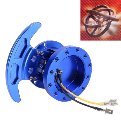 Car Tilt Racing Steering Wheel Quick Release Hub Kit Adapter Body Removable Snap Off Boss Kit(Blue) - Other Tools by PMC Jewellery | Online Shopping South Africa | PMC Jewellery | Buy Now Pay Later Mobicred