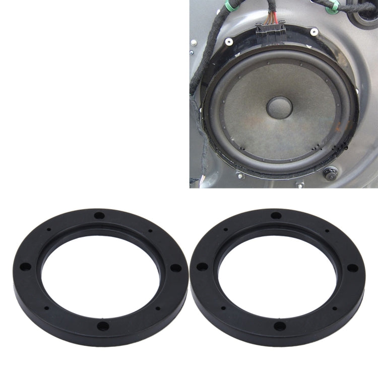 2 PCS 4 inch Car Auto ABS Loudspeaker Base Protection Hollow Cover Holder Mat, Inner Diameter: 10cm - Car Amplifiers by PMC Jewellery | Online Shopping South Africa | PMC Jewellery