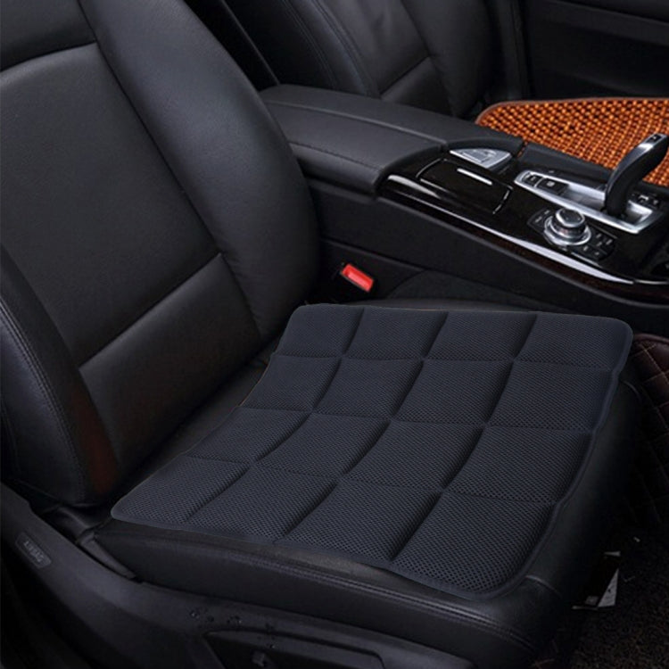 Universal Breathable Four Season Auto Ice Blended Fabric Mesh Seat Cover Cushion Pad Mat for Car Supplies Office Chair(Black) - Seat Accessories by PMC TechLife | Online Shopping South Africa | PMC TechLife | Buy Now Pay Later Mobicred