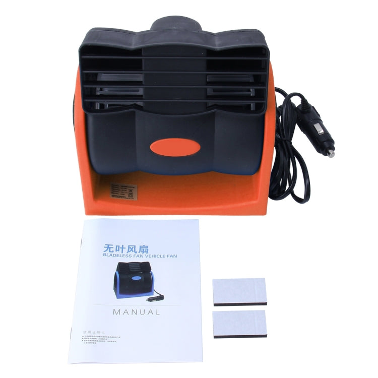 HX-T302 DC 24V 7W Portable Vehicle Cooling Fan Low Noise Silent Cooler Air Conditioner, 2 Speeds Adjustable, Random Color Delivery - Heating & Fans by PMC Jewellery | Online Shopping South Africa | PMC Jewellery | Buy Now Pay Later Mobicred