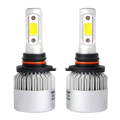 S2 2PCS 9005 18W 1800LM 6500K 2 COB LED Waterproof IP67 Car Headlight Lamps, DC 9-32V(White Light) - LED Headlamps by PMC Jewellery | Online Shopping South Africa | PMC Jewellery | Buy Now Pay Later Mobicred