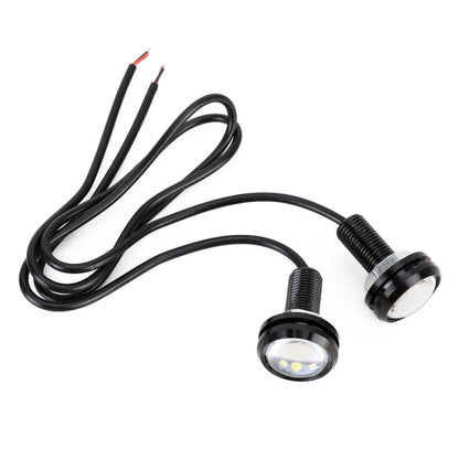 2 PCS 2W Car Auto Eagle Eyes Fog Light Turn Light with 12 SMD-4014 LED Lamps, DC 12V Cable Length: 55cm(White Light) - Eagle Eye Lamps by PMC Jewellery | Online Shopping South Africa | PMC Jewellery | Buy Now Pay Later Mobicred