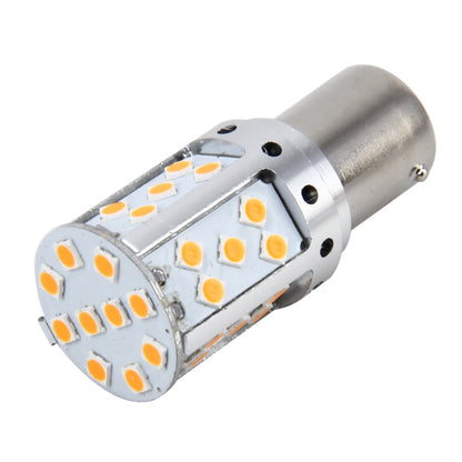 1156/BA15S DC 12V 18W Car Auto Turn Light  Backup Light with 33LEDs SMD-3030 Lamps (Yellow Light) - Arrow Turn Lights by PMC Jewellery | Online Shopping South Africa | PMC Jewellery | Buy Now Pay Later Mobicred