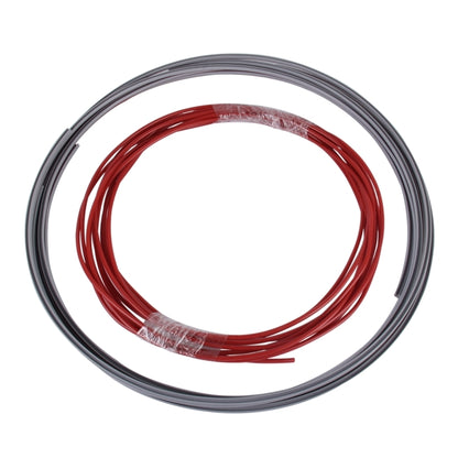 Universal Decorative Scratchproof Stickup 4×2M Flexible Car Wheel Hub Trim Mouldings Shining Decoration Strip with Protective Bottom Slot(Red) - Decorative Strip by PMC Jewellery | Online Shopping South Africa | PMC Jewellery | Buy Now Pay Later Mobicred