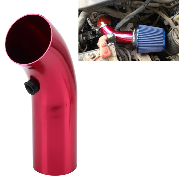 Universal  Air Intake Pipe Super Power Flow Air Intakes Short Cold Racing Aluminium Air Intake Pipe Hose with Cone Filter Kit System (Red) - free shipping - PMC TechLife - Order now!