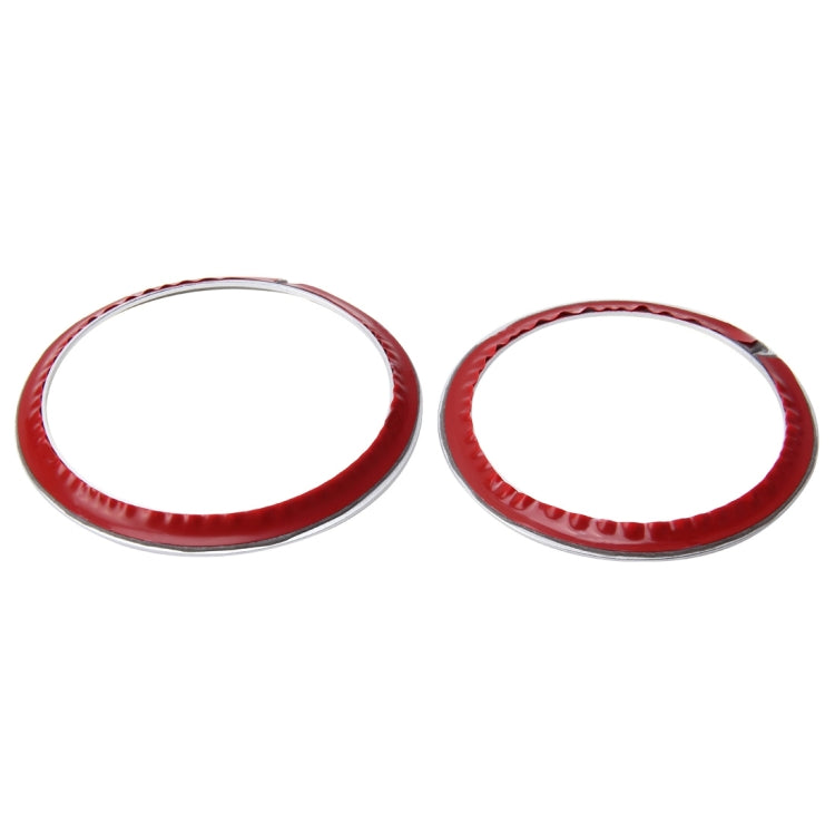 2 PCS/Set Zinc Alloy Steering Wheel Decoration Ring Sticker Logo Car Styling Modification Car Front Logo Ring Decoration Rear Cover Trim Hood Emblem Rings for BMW 3 Series(Silver) - Decoration Rings by PMC TechLife | Online Shopping South Africa | PMC TechLife | Buy Now Pay Later Mobicred