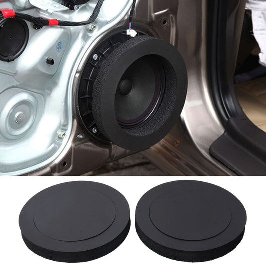 2 PCS Car Sound Insulation Speaker Soundproof Cotton with Self Adhesive Car Sound Insulation Cotton, Outer Diameter : 19.5 cm, Inner Diameter: 14.3 cm - Sound & Heat Insulation Cotton by PMC Jewellery | Online Shopping South Africa | PMC Jewellery