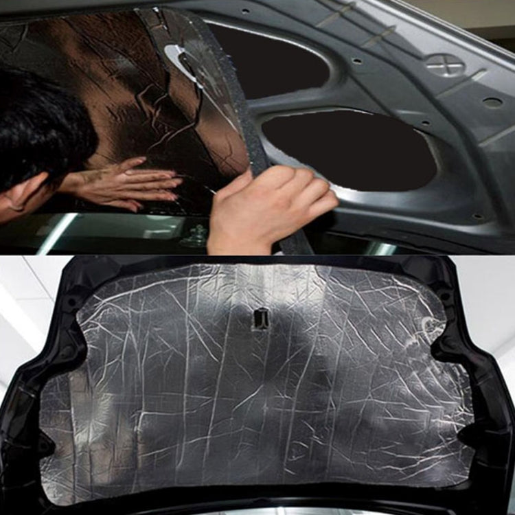 Car Hood Engine Noise Insulation Cotton Heat Waterproof Self Adhesive Car Heat Sound Insulation Cotton, Size: 1m x 1.4m x 5mm - Sound & Heat Insulation Cotton by PMC TechLife | Online Shopping South Africa | PMC TechLife | Buy Now Pay Later Mobicred