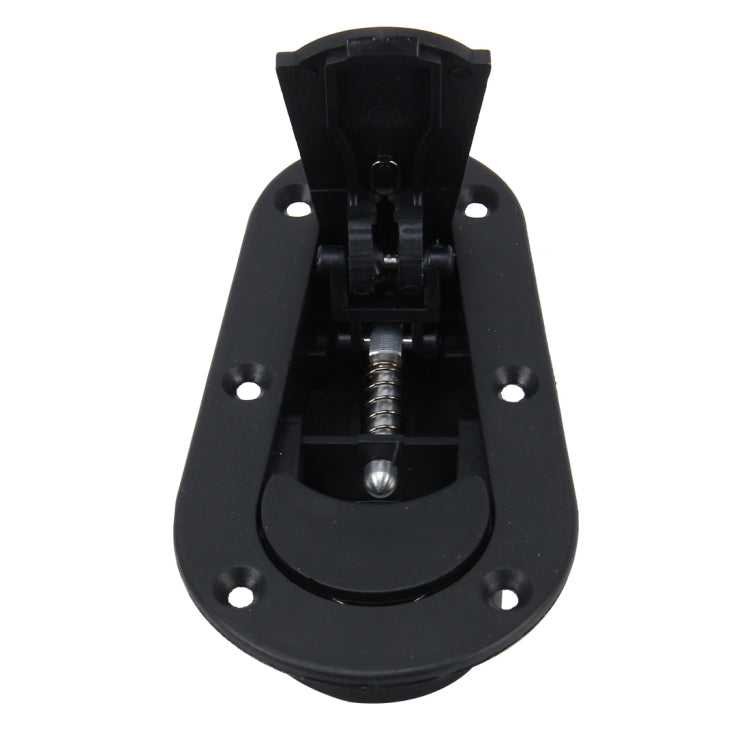A Pair Car Carbon Fiber Cover Lock Modified Hood Lock General Racing Car Cover Lock(Black) - Locks & Hasps by PMC TechLife | Online Shopping South Africa | PMC TechLife | Buy Now Pay Later Mobicred