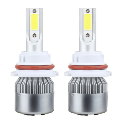 2 PCS 9007 18W 1800 LM 6000K IP68 Casnbus Constant Current Car LED Headlight with 2 COB Lamps, DC 9-36V(White Light) - LED Headlamps by PMC Jewellery | Online Shopping South Africa | PMC Jewellery | Buy Now Pay Later Mobicred