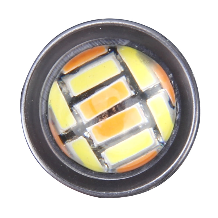 2PCS 1156/Ba15s 5W 300LM 66LEDs SMD-4014 Car Tail Bulb Turn Signal Auto Reverse Lamp Daytime Turn Running Light Car Source (White Light+ Yellow Light),Cable Lenght:1 m - Arrow Turn Lights by PMC Jewellery | Online Shopping South Africa | PMC Jewellery | Buy Now Pay Later Mobicred