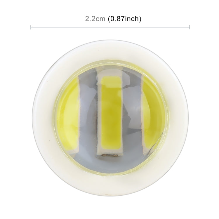 2 PCS T20 / 7440 3W DC 12V 6000K 200LM Car Auto Ceramics Turn Lights / Reversing Light 16LEDs SMD-7020 Lamps, with Projector Lens(White Light) - Brake Lights by PMC TechLife | Online Shopping South Africa | PMC TechLife | Buy Now Pay Later Mobicred