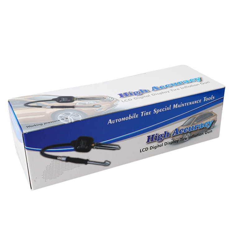 Car Multi-functional Digital LCD Display Tire Air Pressure Inflator Gauge Vehicle Tester Inflation Monitoring - Tire Pressure Gauges by PMC TechLife | Online Shopping South Africa | PMC TechLife | Buy Now Pay Later Mobicred