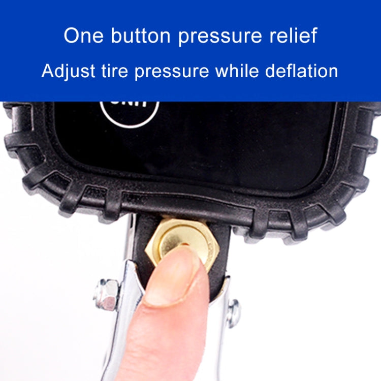 Car Multi-functional Digital LCD Display Tire Air Pressure Inflator Gauge Vehicle Tester Inflation Monitoring - Tire Pressure Gauges by PMC TechLife | Online Shopping South Africa | PMC TechLife | Buy Now Pay Later Mobicred