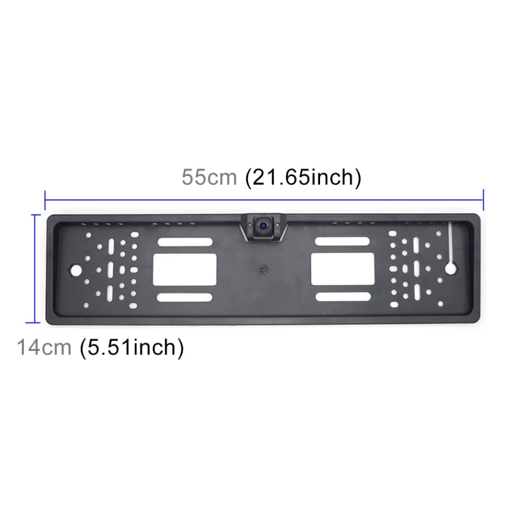 PZ421-WF Europe Car License Plate Frame 170 Degree WIFI Rear View Camera - Rear View Cameras by PMC Jewellery | Online Shopping South Africa | PMC Jewellery | Buy Now Pay Later Mobicred